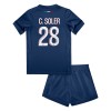 Conjunto (Camiseta+Pantalón Corto) Paris Saint-Germain Carlos Soler 28 Primera Equipación 2024-25 - Niño